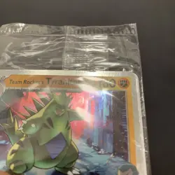 Pokemon Center Promo Team Rocket’s Tyranitar Destined Rivals SEALED See pics! - Image 2