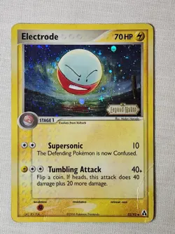 Played Electrode - Reverse Holo 32 Legend Maker Pokemon TCG - Image 1