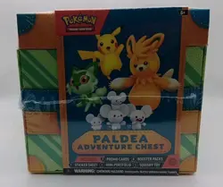 Pokemon TCG: Paldea Adventure Chest Factory Sealed - Image 1