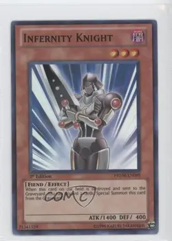Infernity Knight 1st Ed. YuGiOh Photon Shockwave #PHSW-EN099 - Image 1