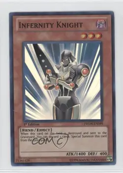 Infernity Knight 1st Ed. YuGiOh Photon Shockwave #PHSW-EN099 - Image 1