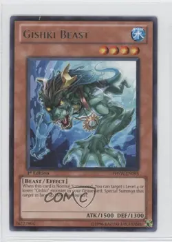 Gishki Beast 1st Ed. YuGiOh Photon Shockwave #PHSW-EN095 - Image 1