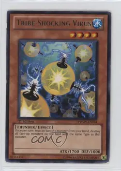 Tribe-Shocking Virus 1st Ed. YuGiOh Photon Shockwave #PHSW-EN034 - Image 1