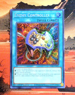 YuGiOh! Enemy Controller RA02-EN051 1st Edition NM SCR - Image 1