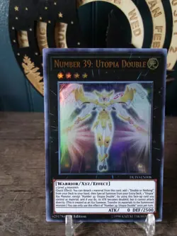 Yugioh Number 39: Utopia Double DUPO-EN008 Ultra Rare 1st Ed - Image 1
