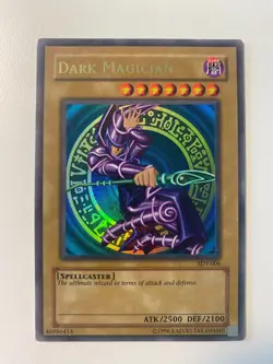 Yugioh Dark Magician SDY-006 Holo Rare Unlimited LP - Image 1
