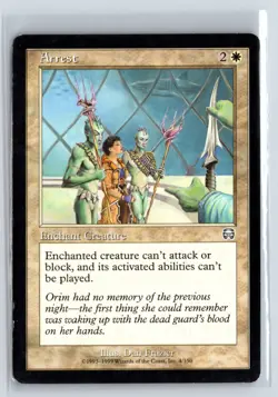 (4X) Arrest - Mercadian Masques - MTG Magic the Gathering Card - Image 1