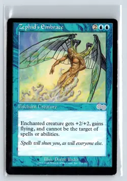 (3X) Zephid's Embrace Urza's Saga Uncommon - MTG Magic the Gathering Card - Image 1