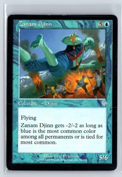 (3X) Zanam Djinn Invasion Uncommon - MTG Magic the Gathering Card - Image 1