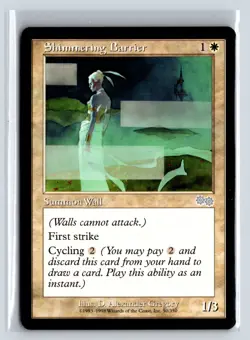 (3X) Shimmering Barrier Urza's Saga Uncommon - MTG Magic the Gathering Card - Image 5