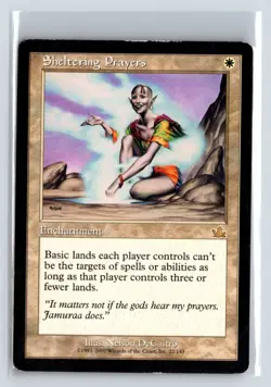 (3X) Sheltering Prayers Prophecy Rare - MTG Magic the Gathering Card - Image 1