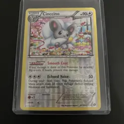 Pokemon CINCCINO Card RC19/RC25 Reverse Holo Uncommon Legendary Treasures - Image 1