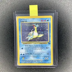 🔥 Lapras 10/62 🔥 Original Holo Rare Fossil Set Pokemon Card WOTC TCG 1999 - Image 2