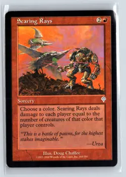 (3X) Searing Rays Invasion Uncommon - MTG Magic the Gathering Card - Image 3