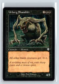 (3X) Urborg Shambler Invasion Uncommon - MTG Magic the Gathering Card - Image 1