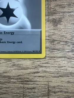 Pokemon Double Colorless Energy Base Set, Shadowless, Regular Card 096/102 - Image 4