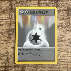 Pokemon Double Colorless Energy Base Set, Shadowless, Regular Card 096/102 - Image 1