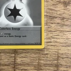 Pokemon Double Colorless Energy Base Set, Shadowless, Regular Card 096/102 - Image 4