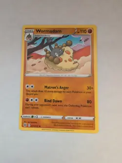 Wormadam 77/172 Brilliant Stars Regular Rare Pokemon Card TCG 077/172 Pokemon - Image 1