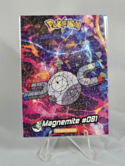 Magnemite #81 - Cracked Ice Holo - Crystal Collection 2024 - Pokemon Card - Image 1