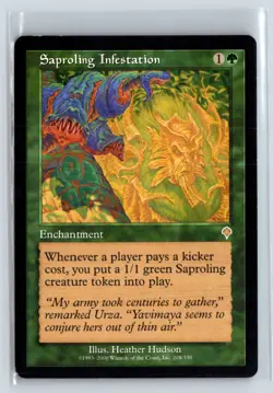 (3X) Saproling Infestation Invasion Rare - MTG Magic the Gathering Card - Image 5