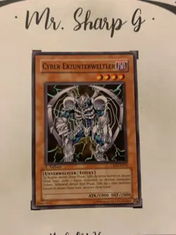 CYBER ERZUNTERWELTLER - 1. AUFLAGE CRV-DE019 DEUTSCH Yu-Gi-Oh! CARD COMMON - Image 4