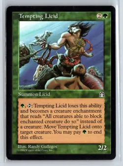 (3X) Tempting Licid Stronghold Uncommon - MTG Magic the Gathering Card - Image 3