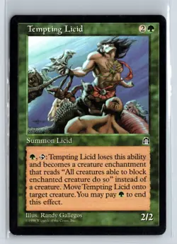 (3X) Tempting Licid Stronghold Uncommon - MTG Magic the Gathering Card - Image 5