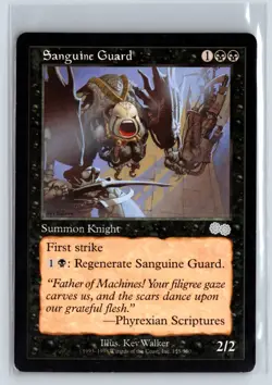 (3X) Sanguine Guard Urza's Saga Uncommon - MTG Magic the Gathering Card - Image 1