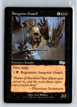 (3X) Sanguine Guard Urza's Saga Uncommon - MTG Magic the Gathering Card - Image 3