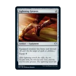 WOTC MtG Commander 2020 Lightning Greaves (U) NM - Image 1