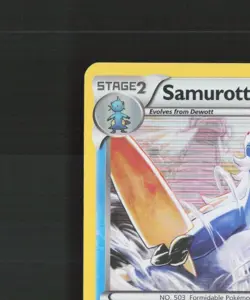 Samurott 39/113 Legendary Treasures Rare Holo Pokemon Card LP - Image 3