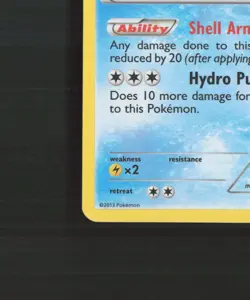 Samurott 39/113 Legendary Treasures Rare Holo Pokemon Card LP - Image 5