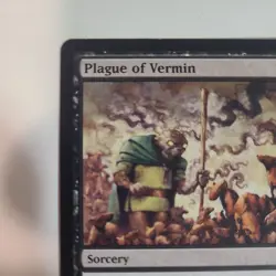 Plague of Vermin - Light Play MTG Shadowmoor - Image 3