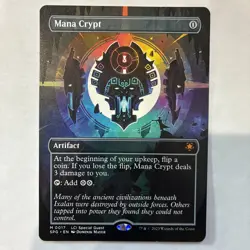 [1x] Mana Crypt - Borderless Near Mint, English Special Guest MTG Magic - Image 1