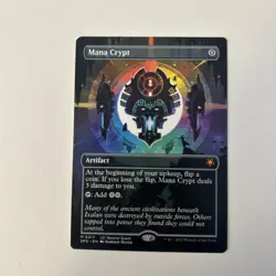 [1x] Mana Crypt - Borderless Near Mint, English Special Guest MTG Magic - Image 1