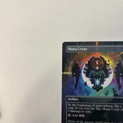 [1x] Mana Crypt - Borderless Near Mint, English Special Guest MTG Magic - Image 2