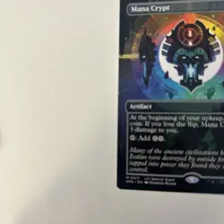 [1x] Mana Crypt - Borderless Near Mint, English Special Guest MTG Magic - Image 3