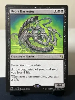 MTG: Dross Harvester : Commander Legends: Battle for Baldur's Gate Regular Rare - Image 1