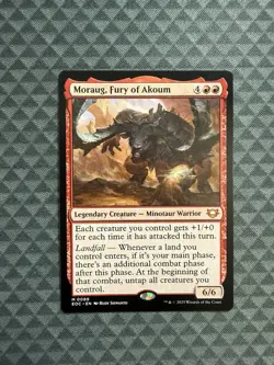MTG Moraug, Fury of Akoum #0089 Mythic Commander: Edge of Eternities (EOC) - Image 1