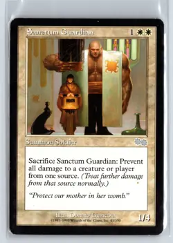 (3X) Sanctum Guardian Urza's Saga Uncommon - MTG Magic the Gathering Card - Image 1