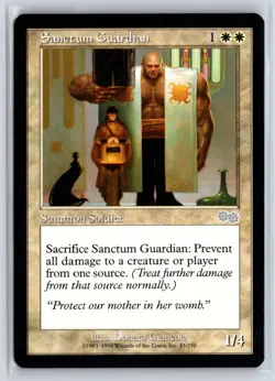 (3X) Sanctum Guardian Urza's Saga Uncommon - MTG Magic the Gathering Card - Image 5