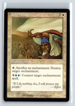 (3X) Teferi's Care Invasion Uncommon - MTG Magic the Gathering Card - Image 1