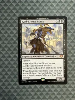 MTG God-Eternal Bontu #0083 Mythic Commander: Edge of Eternities (EOC) - Image 1