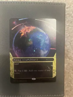 MTG Mana Confluence (0115) Borderless Galaxy Foil Edge of Eternities - Image 1
