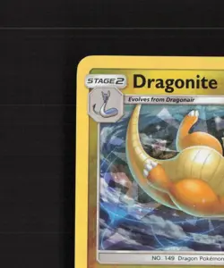 Dragonite 151/236 Unified Minds Cracked Ice Holo Pokemon Card LP - Image 3