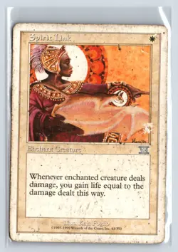 (3X) Spirit Link Sixth Edition Uncommon - MTG Magic the Gathering Card - Image 5