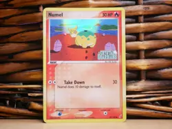 Pokemon NUMEL 59/100 REV HOLO | MP Moderate Play | EX Crystal Guardians | 2006 - Image 1