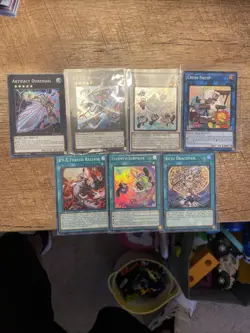 Lot Of 7 JUSH Holo Yugioh Cards! (Justice Hunters) All NearMint! FREE SHIPPING! - Image 1