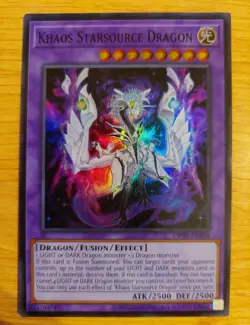 YuGiOh khaos starsource dragon super op28-en008 nm - Image 1
